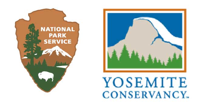 NPS and Yosemite Conservancy logos