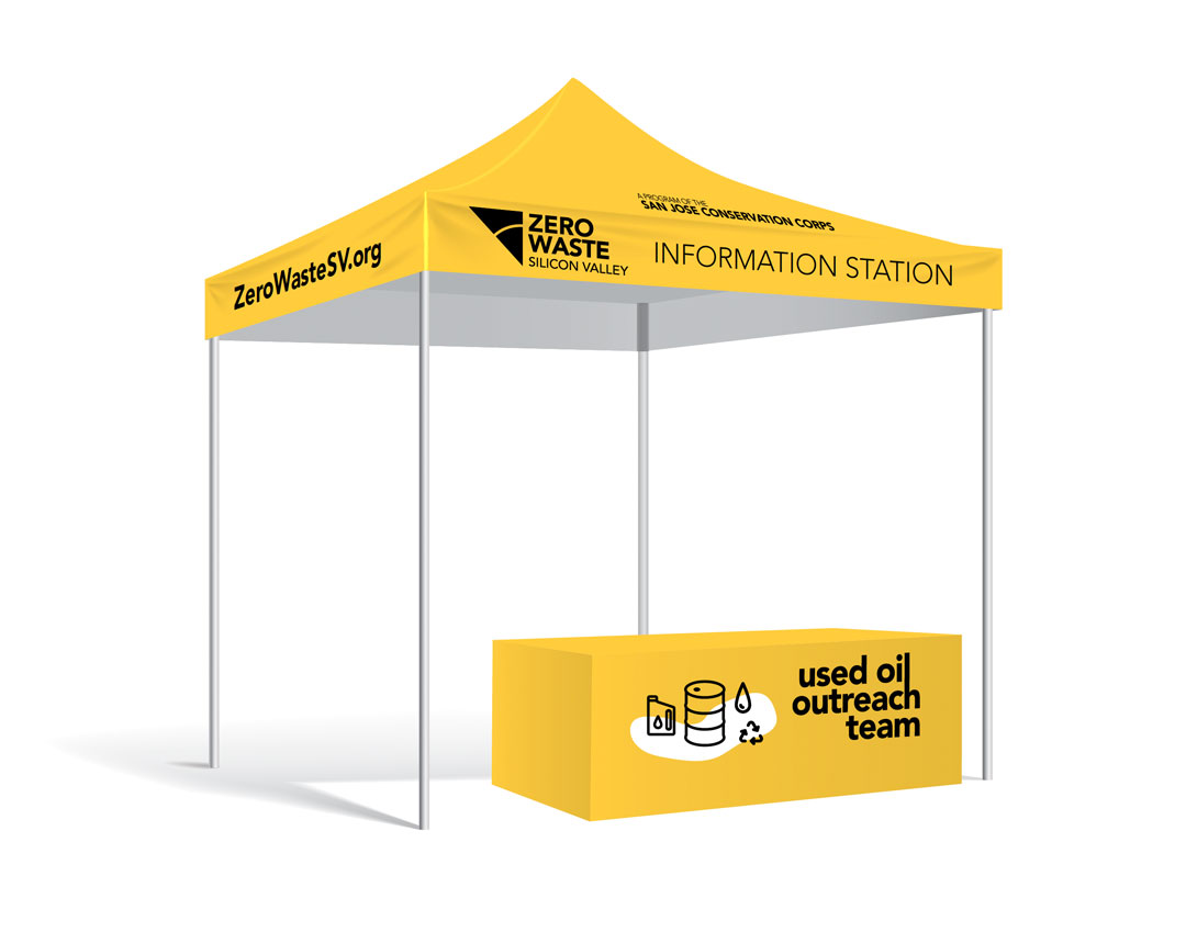 Pop up tent canopy and table covering