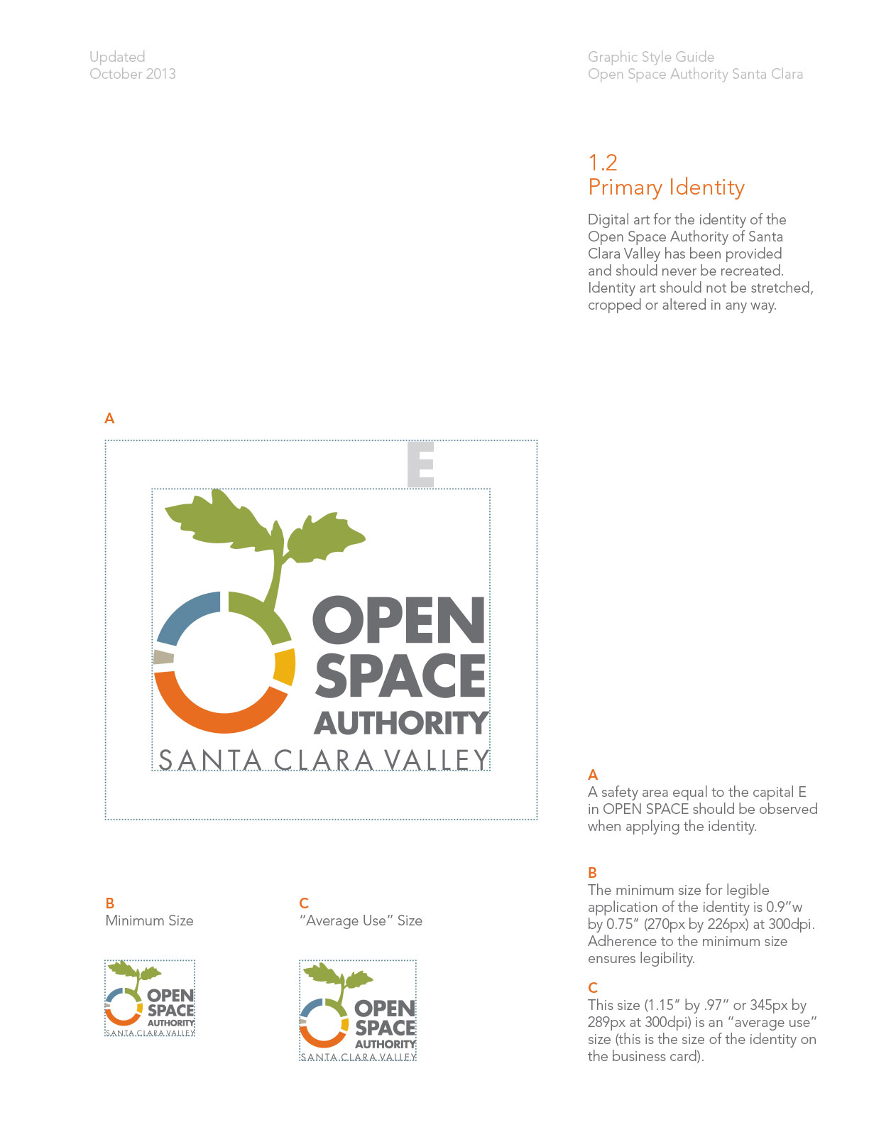 Page from Brand Guidelines