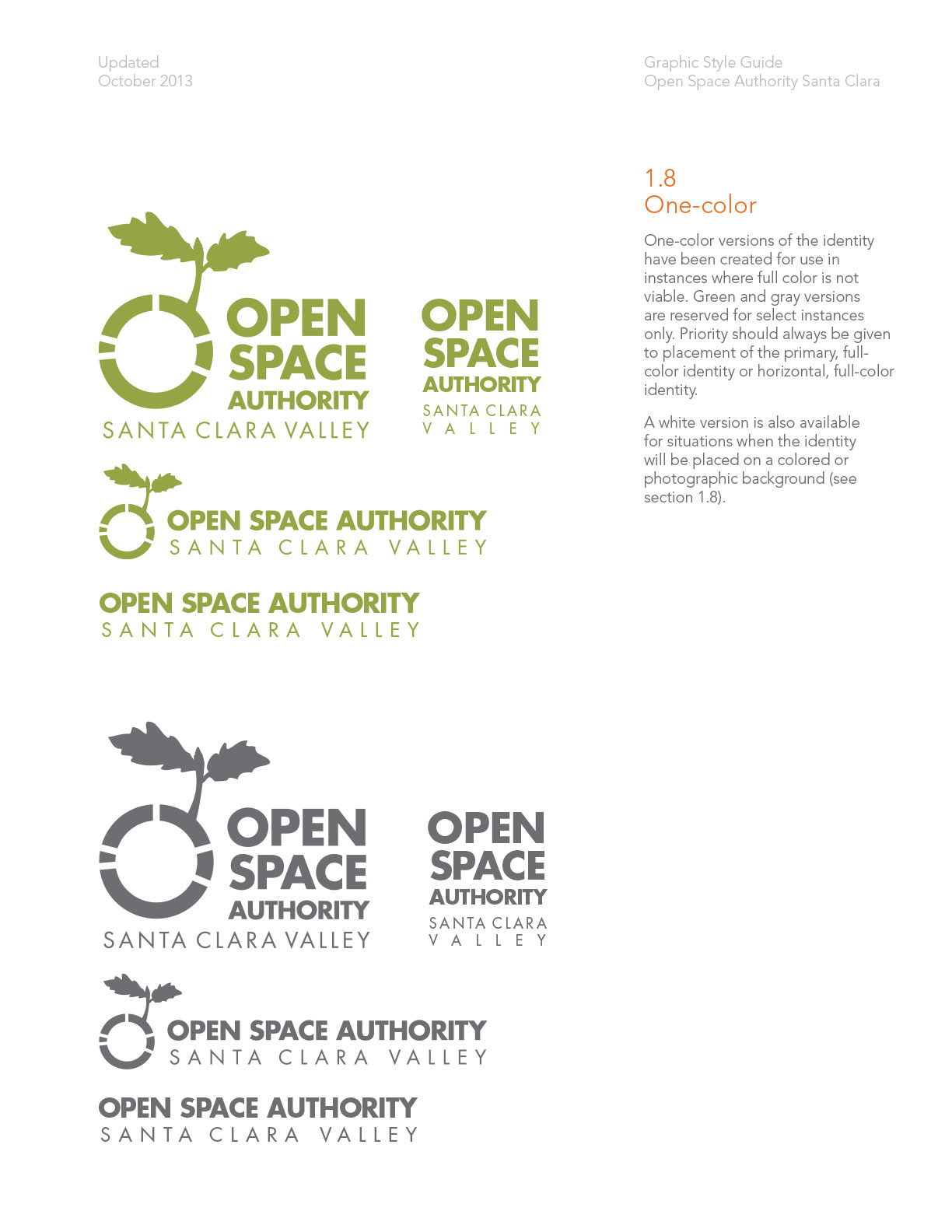 Page from Brand Guidelines