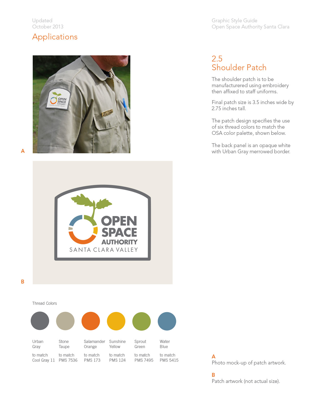 Page from Brand Guidelines