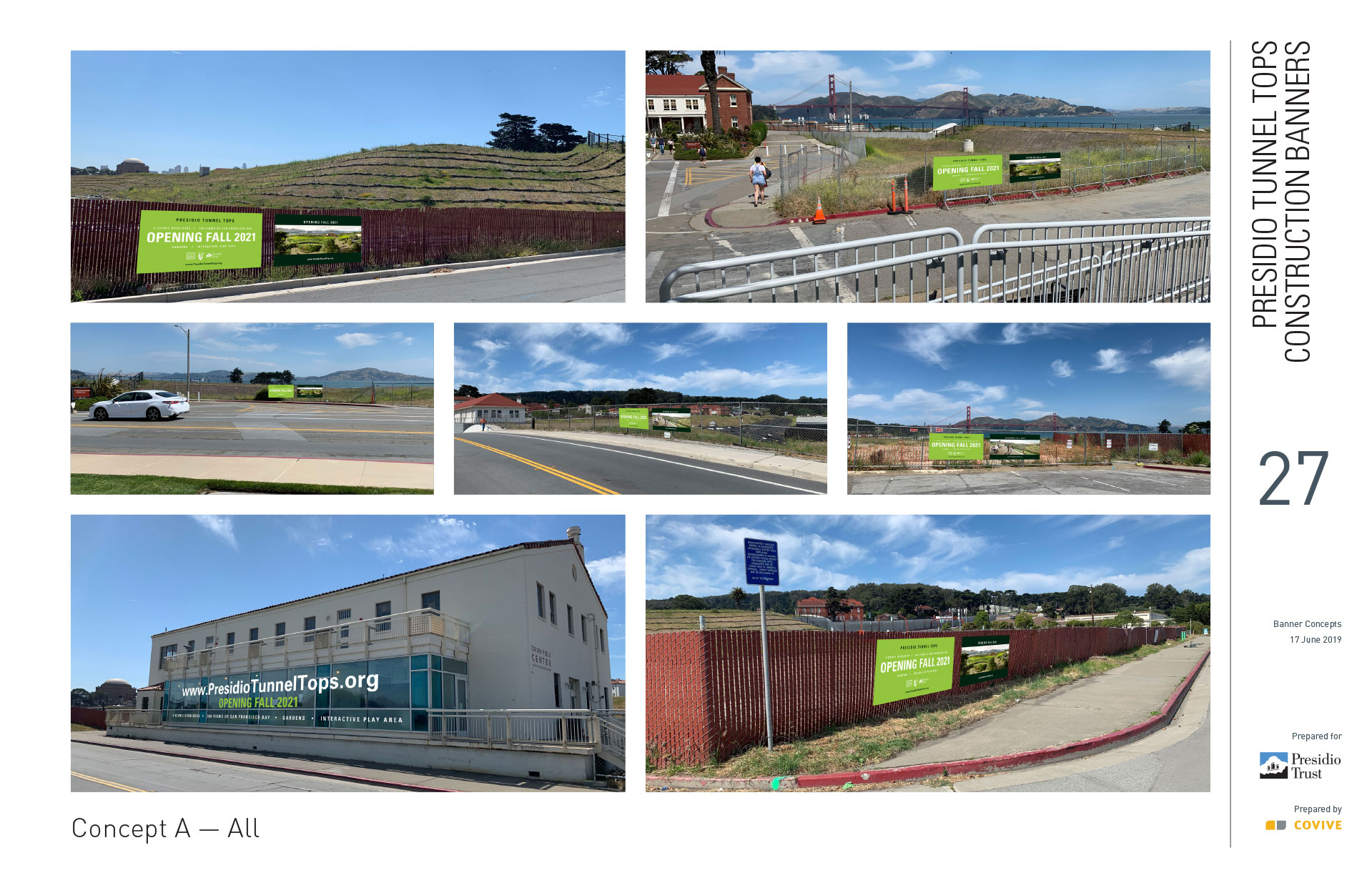 Sign package drawings