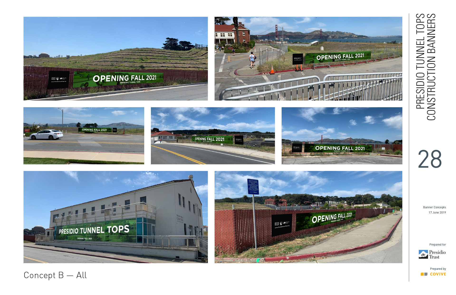 Sign package drawings