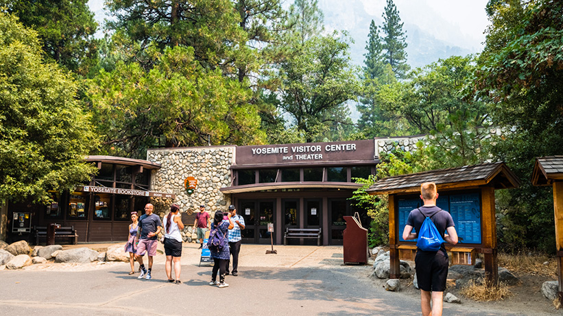 Yosemite Valley Visitor Center.