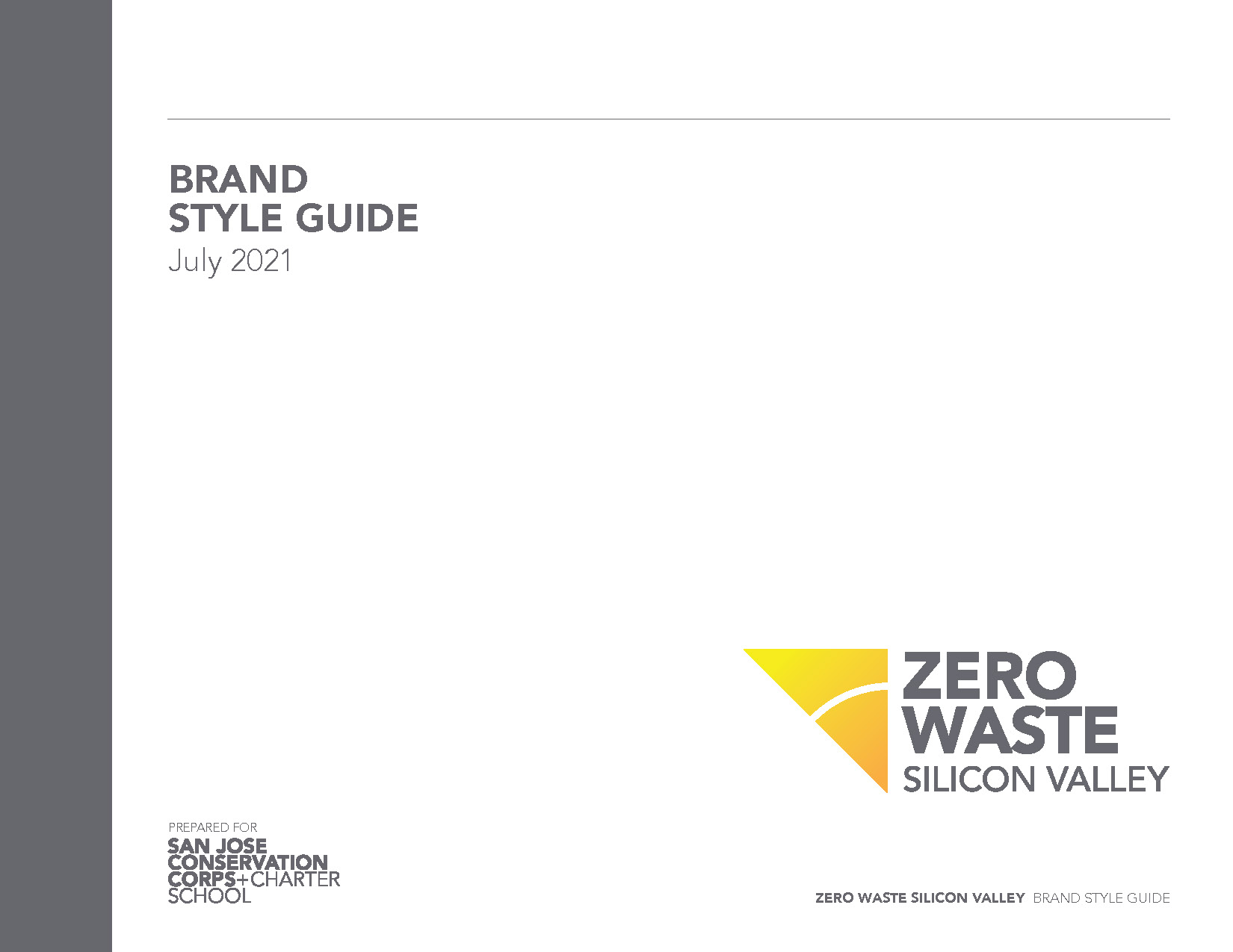 Zero Waste Silicon Valley style guide